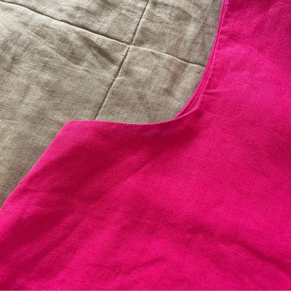 Anthropologie Maeve Linen Melbourne Swing Dress - Picture 10 of 11